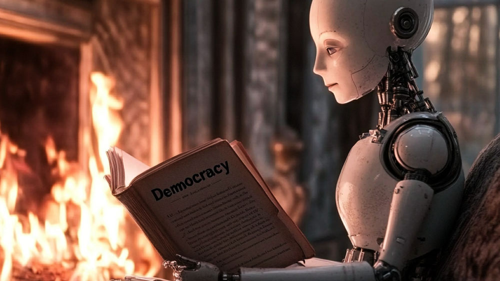 Old Man AI Ruminates on Democracy’s Plight