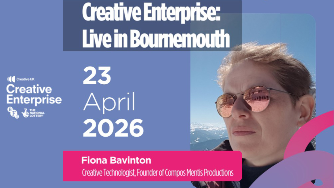 Creative Enterprise Live: New and Emerging event promotion